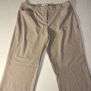 Calvin Klein Modern Fit Classic Tan Dress Pants Size 8